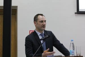 Александр Овчинников выступил перед судьями Верховного суда Республики Беларусь в Минске